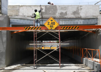 Obras Públicas inicia intervención del puente del km 14 de la Autopista Duarte