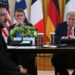 Emmanuel Macron Macron pide sanciones contra Rusia si la diplomacia fracasa en el acuerdo de paz con Ucrania