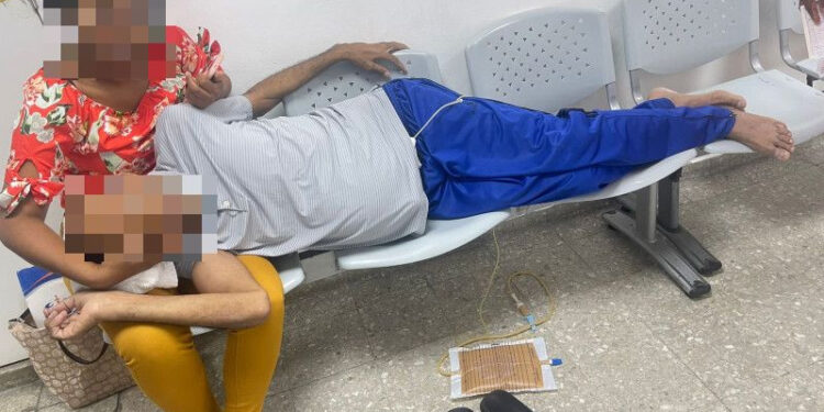 ONCOLóGICO DE SANTIAGO Pacientes del oncológico de Santiago reciben quimioterapia en emergencia por falta de recursos