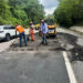 MOPC Obras Públicas reanuda bacheo de vías en GSD y el interior afectadas por el huracán Melissa