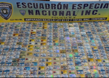 Policía apresa hombre con 538 carnets de instituciones policiales, militares y afines