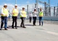 MEM inspecciona avances central en Manzanillo