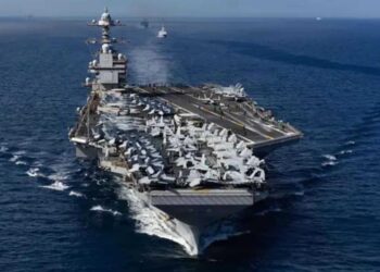 Retiran aviones militares de EE. UU. de RD mientras portaavión Gerald Ford abandona el Caribe