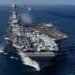 Retiran aviones militares de EE. UU. de RD mientras portaavión Gerald Ford abandona el Caribe
