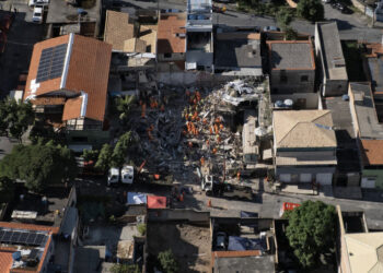 brasil Derrumbe de un hogar de ancianos deja ocho muertos y cuatro desaparecidos en Brasil