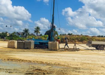  Intensifican trabajos en la Circunvalación de Los Alcarrizos