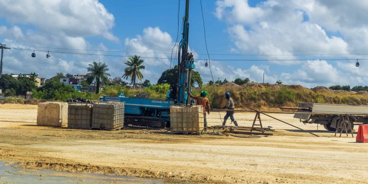  Intensifican trabajos en la Circunvalación de Los Alcarrizos