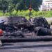 accidente en George WashingtonSeguir Tema + 10 mil galones de combustible y un incendio: así ocurrió el accidente que dejó dos muertos